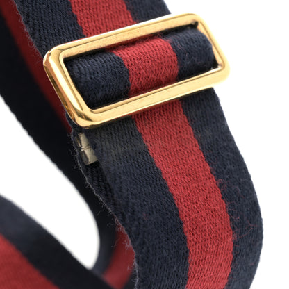 Gucci Monogram Jumbo GG Textured Dollar Calfskin Web Mini Diana Tote Bag Off White 15 of 15