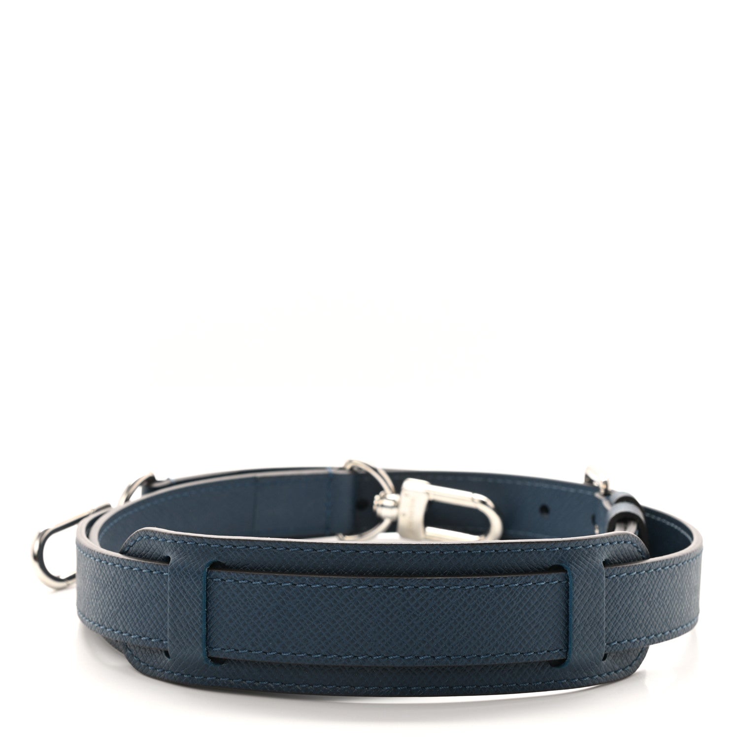 Louis Vuitton Calfskin Adjustable Keepall Bandouliere Shoulder Strap Blue 2 of 3