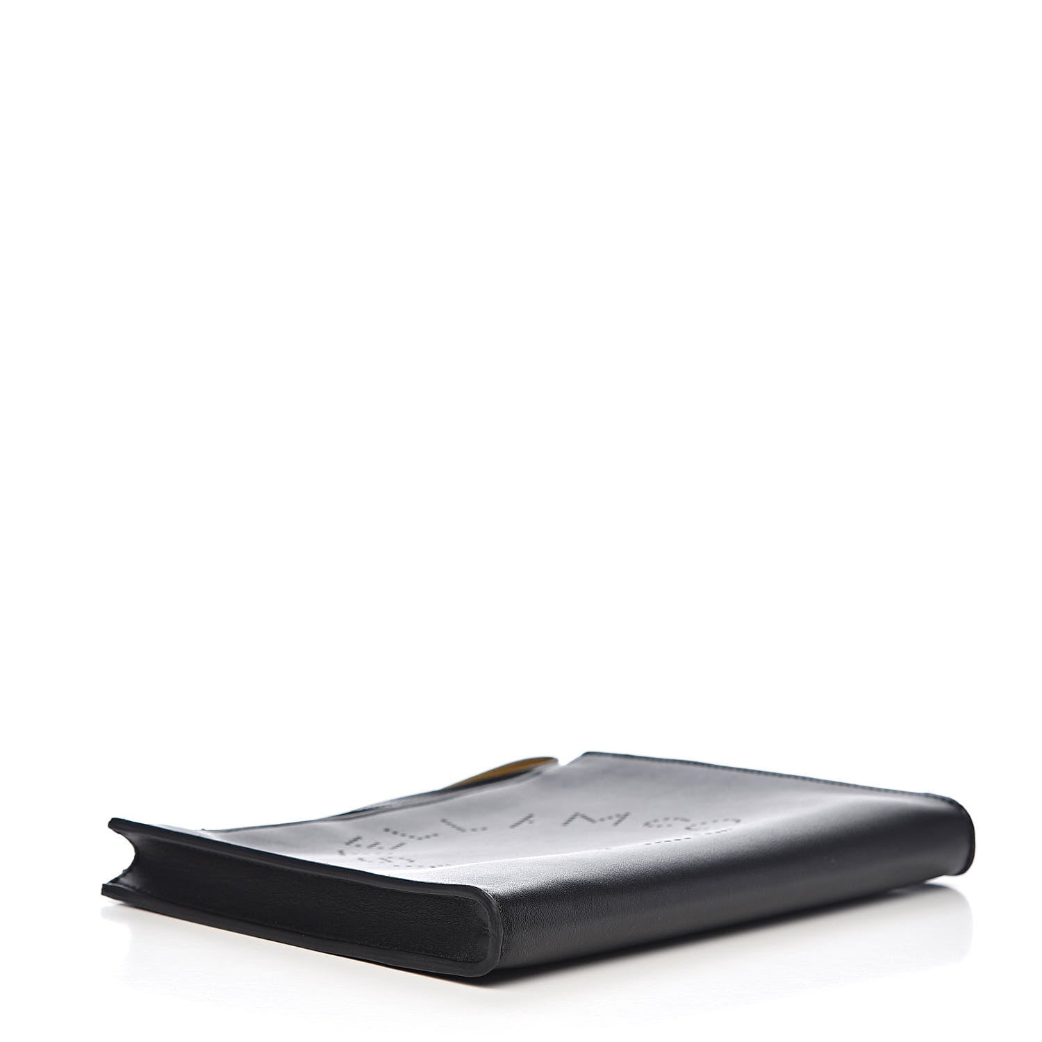 Stella McCartney Alter Nappa Perforated Logo Pouch Black 4 of 9