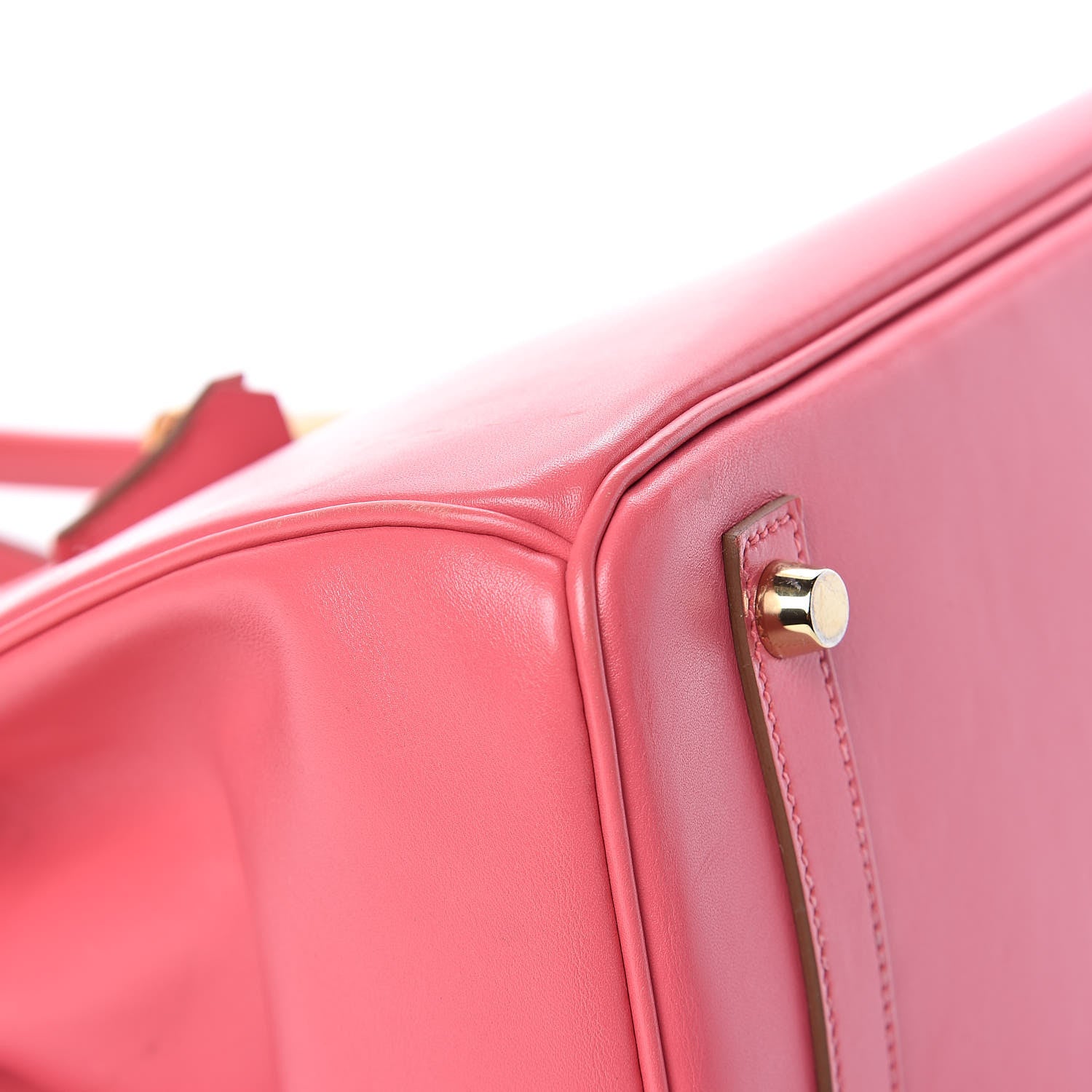 Hermes Tadelakt Birkin 30 Rose Lipstick 7 of 31