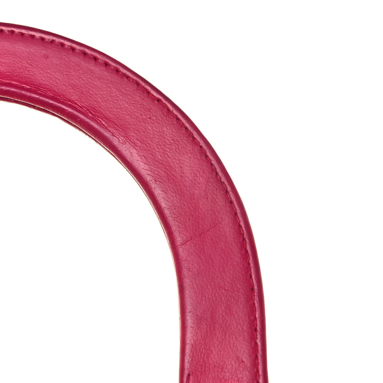 Christian Dior Lambskin Cannage Large Lady Dior Fuchsia 14 of 15