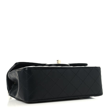 Chanel Lambskin Quilted Mini Rectangular Flap Black 4 of 11