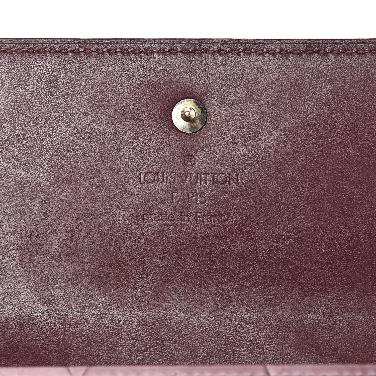 Louis Vuitton Mat Monogram Porte Tresor International Wallet Violet 6 of 18