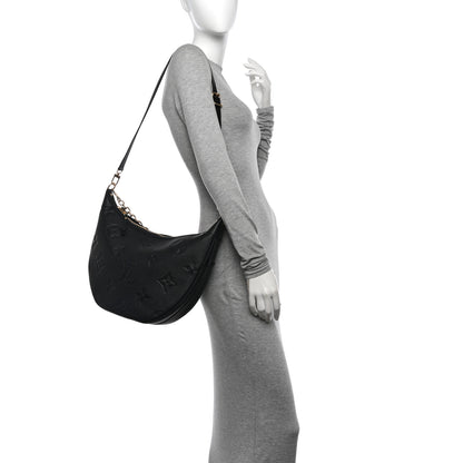Louis Vuitton Empreinte Monogram Giant Loop Hobo Black 2 of 11