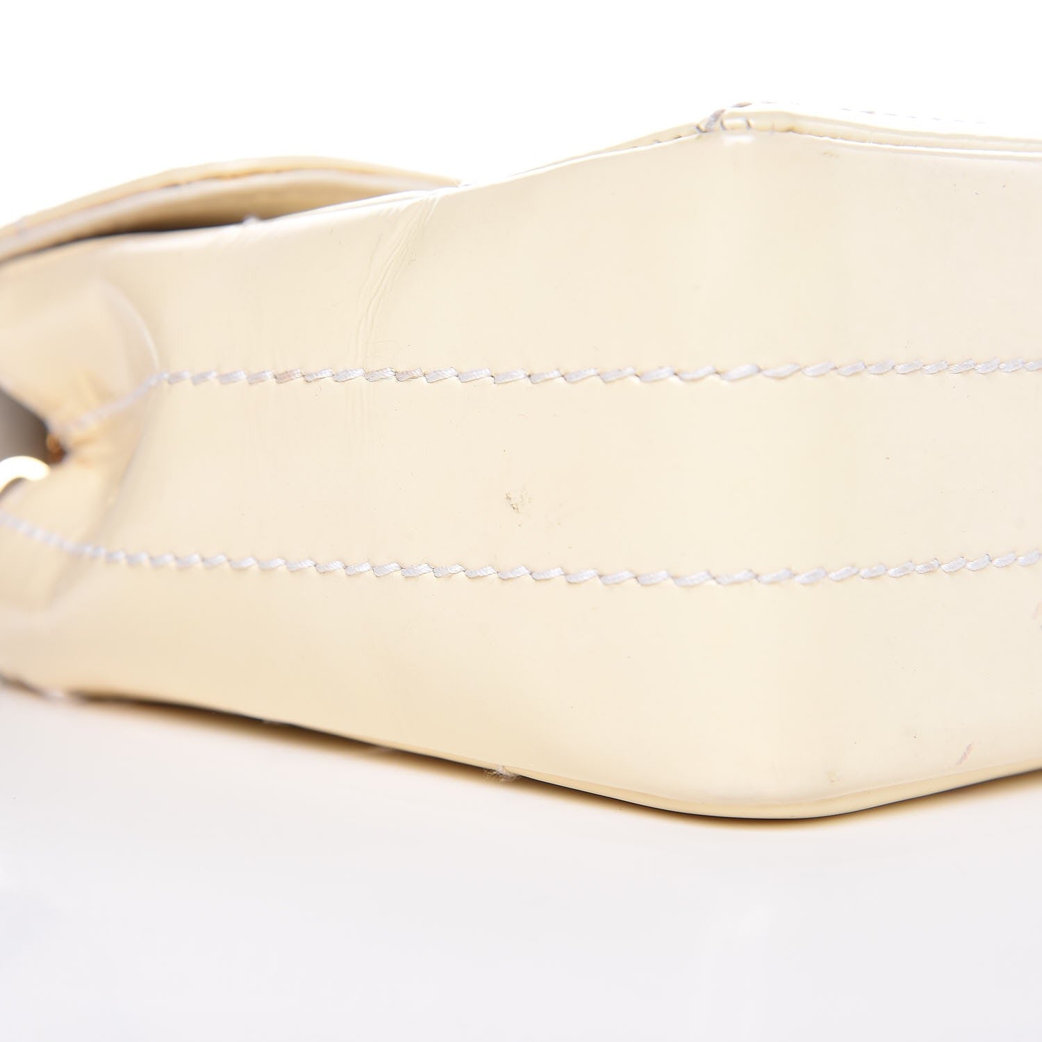 Chanel Patent Small Chocolate Bar Flap White 17 of 23