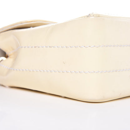 Chanel Patent Small Chocolate Bar Flap White 17 of 23