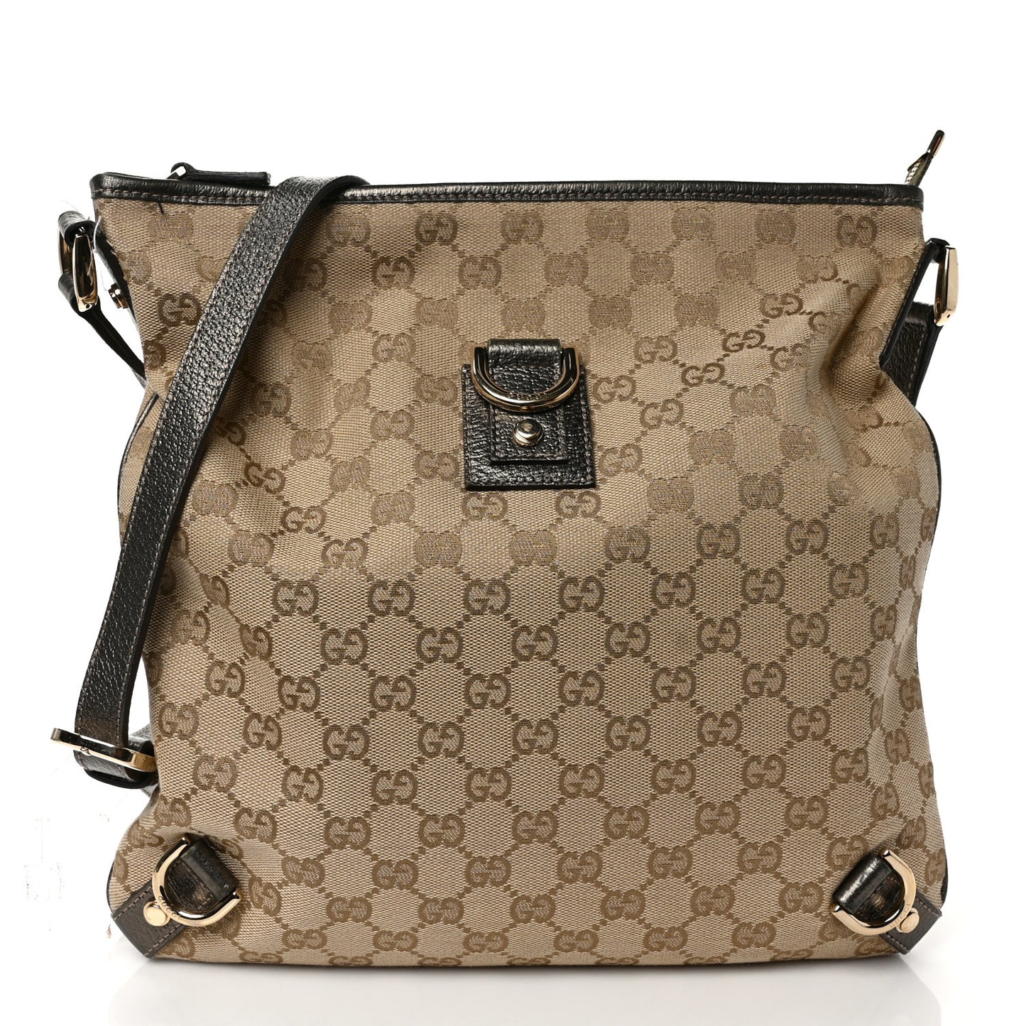 Monogram Abbey Messenger Bag Pewter