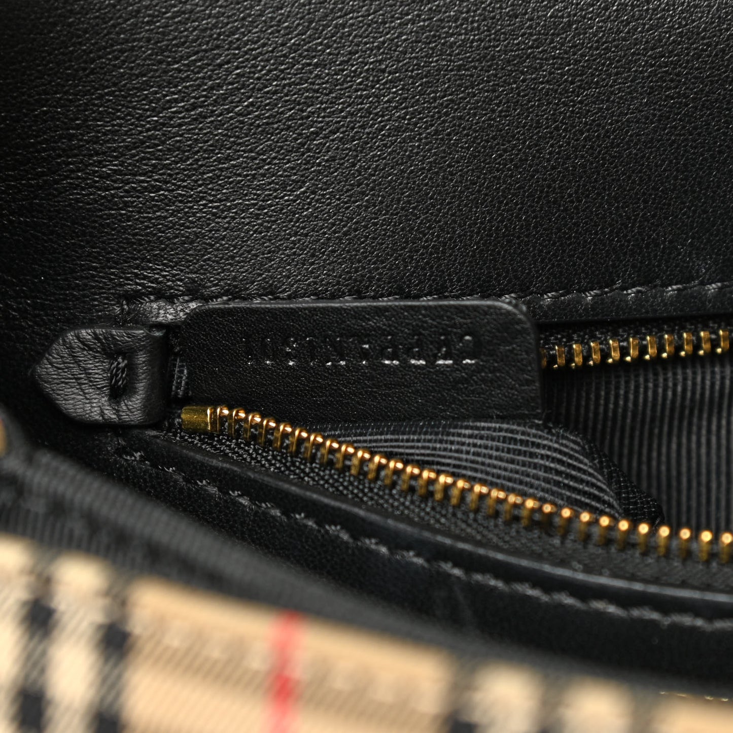 Smooth Calfskin 1983 Knight Check Link Shoulder Bag Black