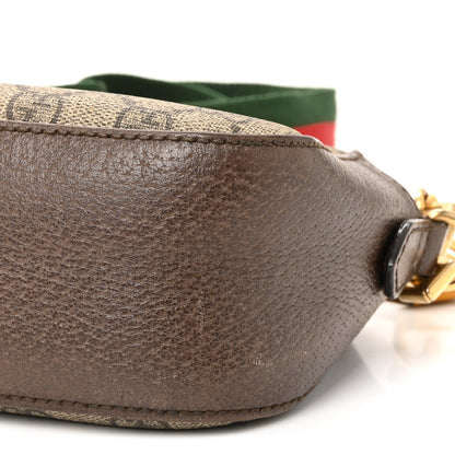 Gucci GG Supreme Monogram Web Neo Vintage Shoulder Bag Beige New Acero Crop 10 of 10