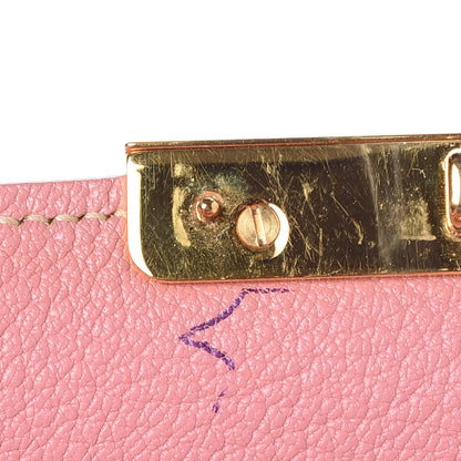 Miu Miu Goatskin Madras Shoulder Bag Rosa 11 of 11