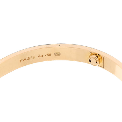 Cartier 18K Yellow Gold LOVE Bracelet 19 7 of 9