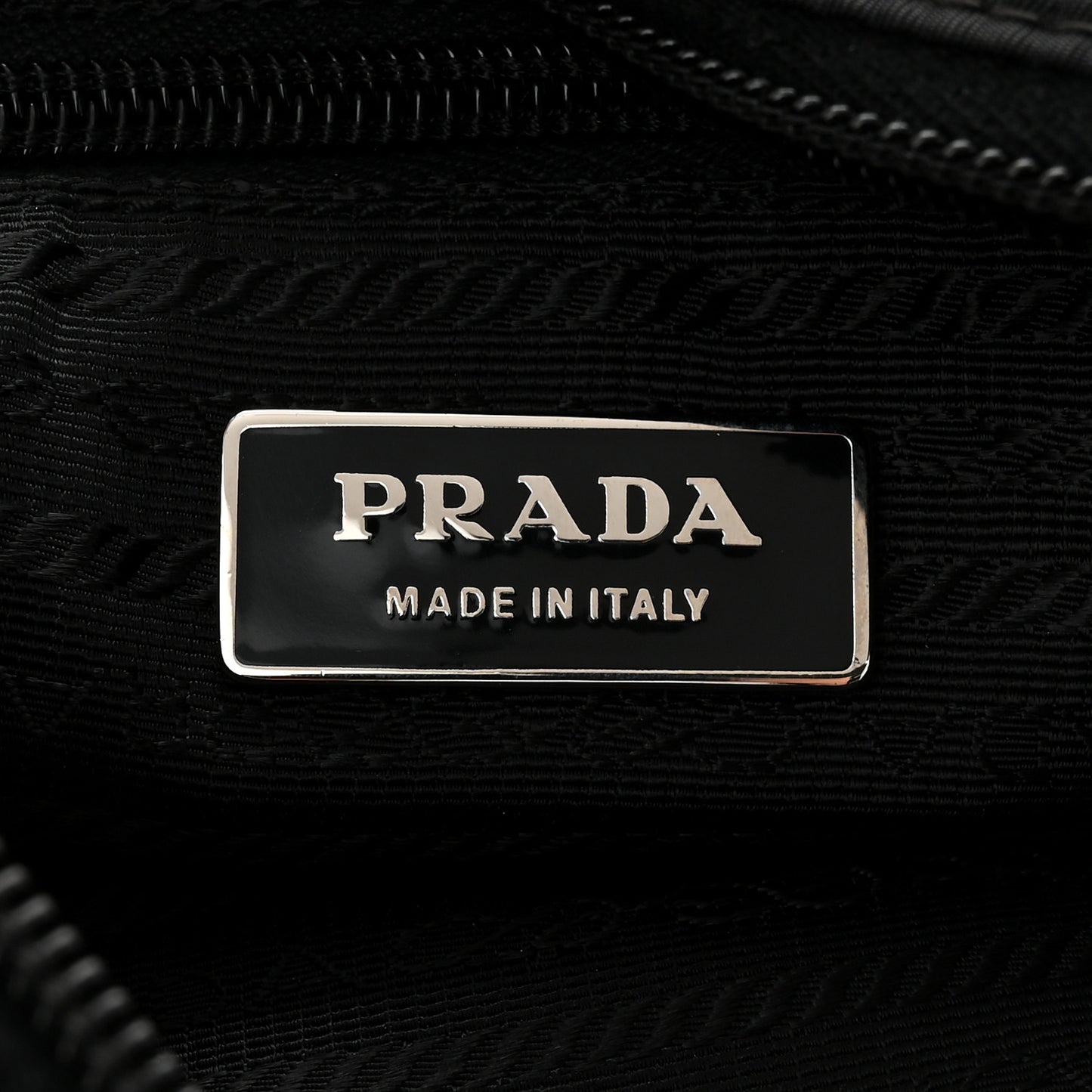 Tessuto Nylon Belt Bag Black