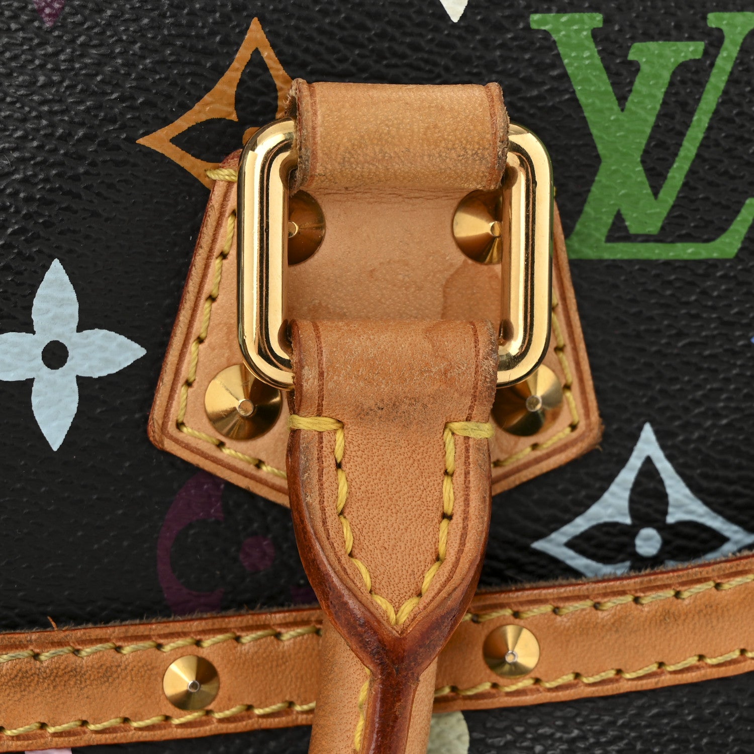 Louis Vuitton Monogram Multicolor Trouville Black 11 of 12