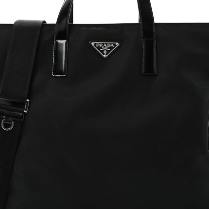 Prada Re-Nylon Spazzolato Tote Black 8 of 10