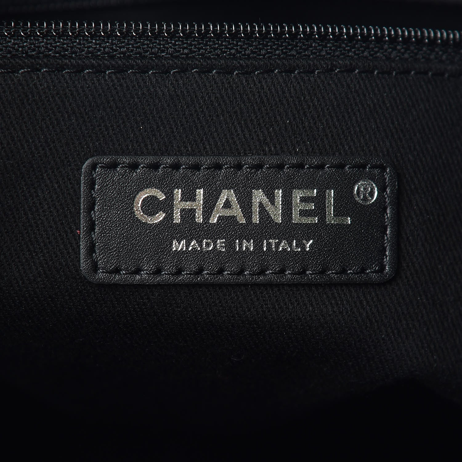 Chanel Lurex Boucle Small Deauville Tote Black 6 of 9
