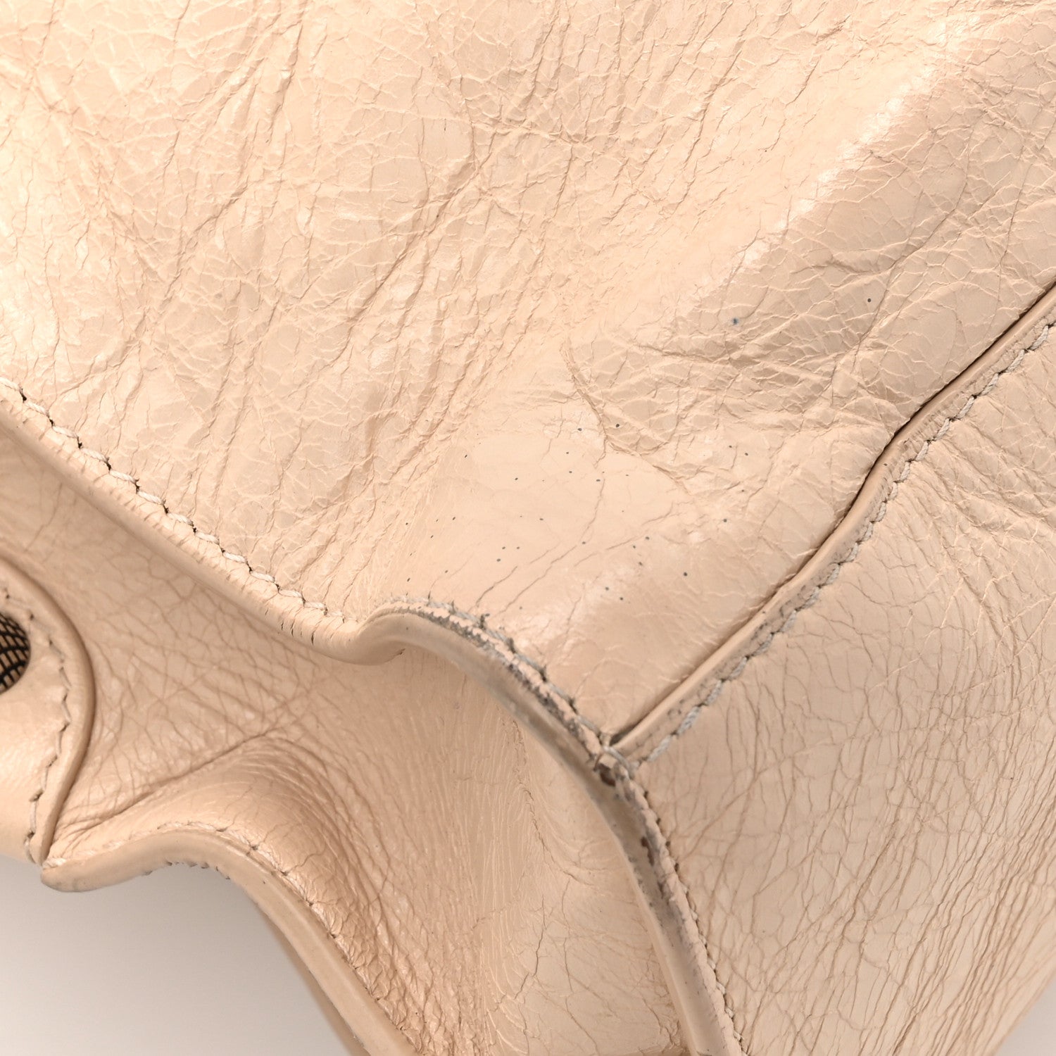 Balenciaga Agneau Arena Neo Cagole Handbag XS Sand Beige 16 of 25