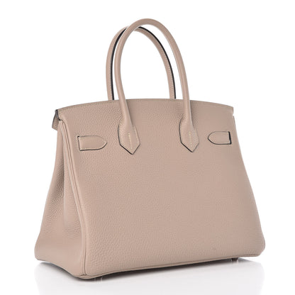 Hermes Togo Birkin 30 Gris Tourterelle 3 of 31