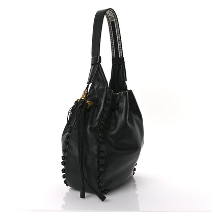 Christian Dior Lambskin Bucket Bag Black 3 of 11