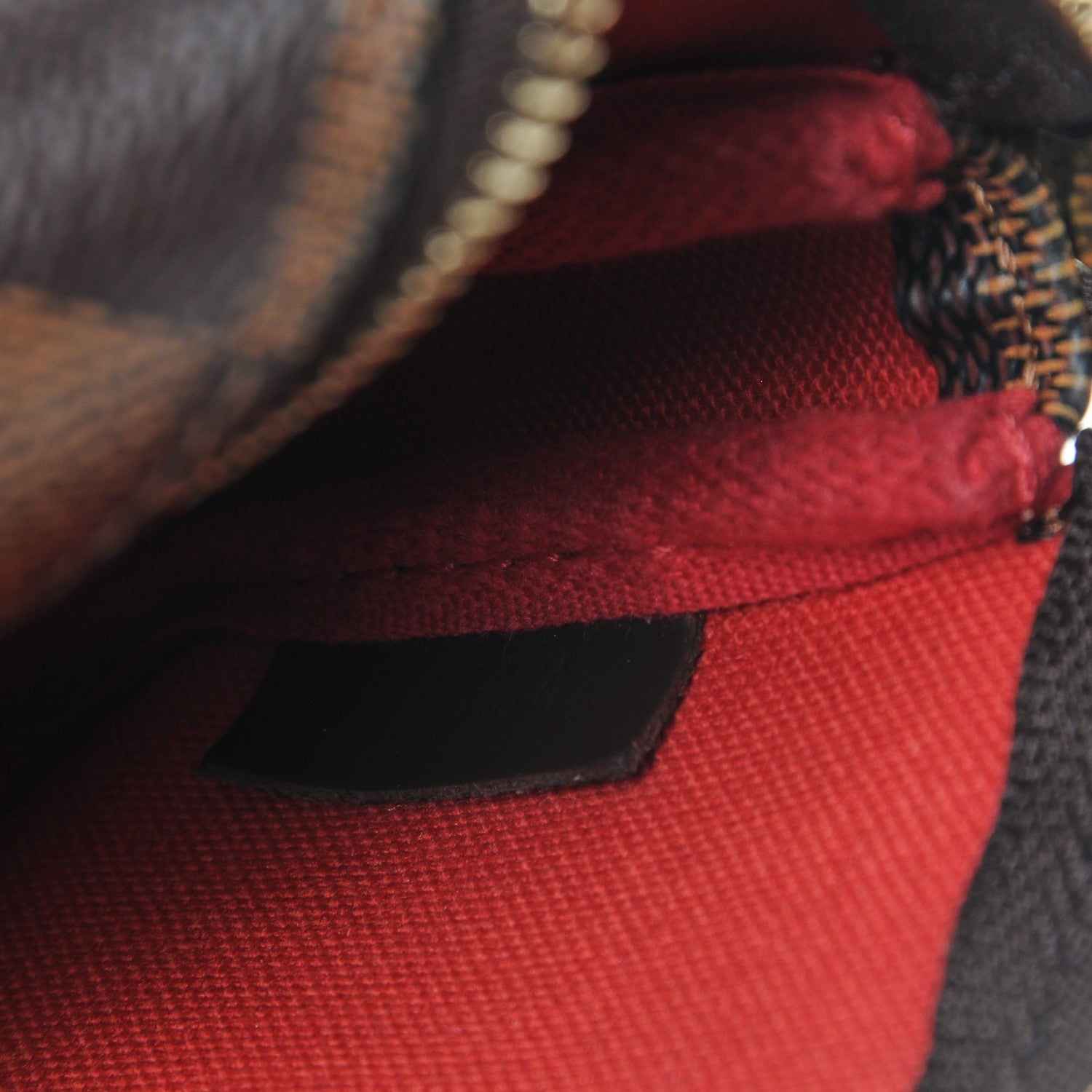 Louis Vuitton Damier Ebene Mini Pochette Accessories 6 of 6