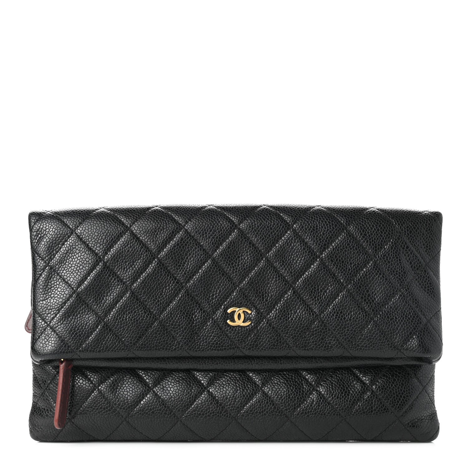 Chanel Caviar Quilted CC Beauty Clutch Black 1 of 7