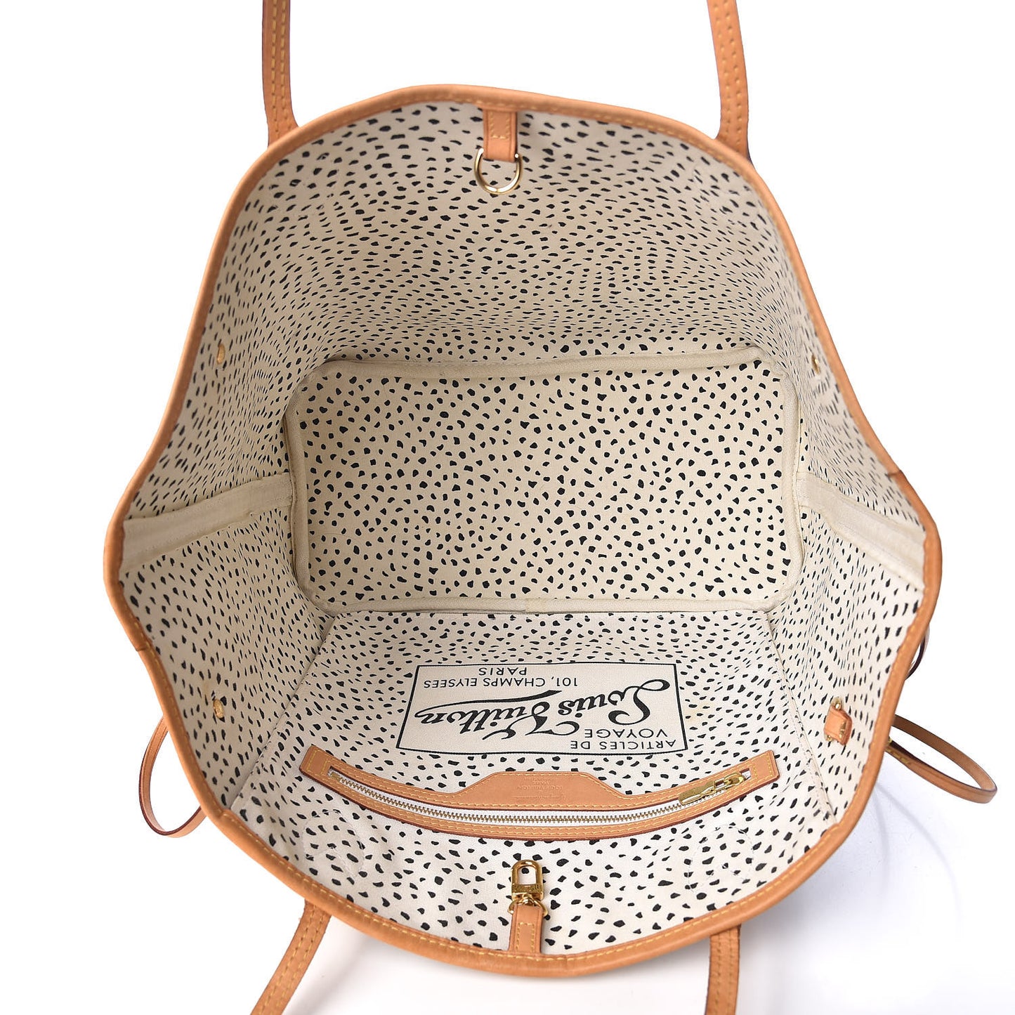 Monogram Kusama Waves Neverfull MM White