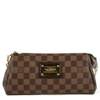 Louis Vuitton Damier Ebene Eva Clutch 1 of 7