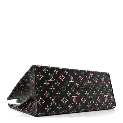 Louis Vuitton Monogram Fall For You Neverfull MM Black 4 of 9