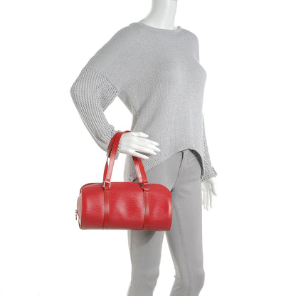 Louis Vuitton Epi Soufflot Red 2 of 8