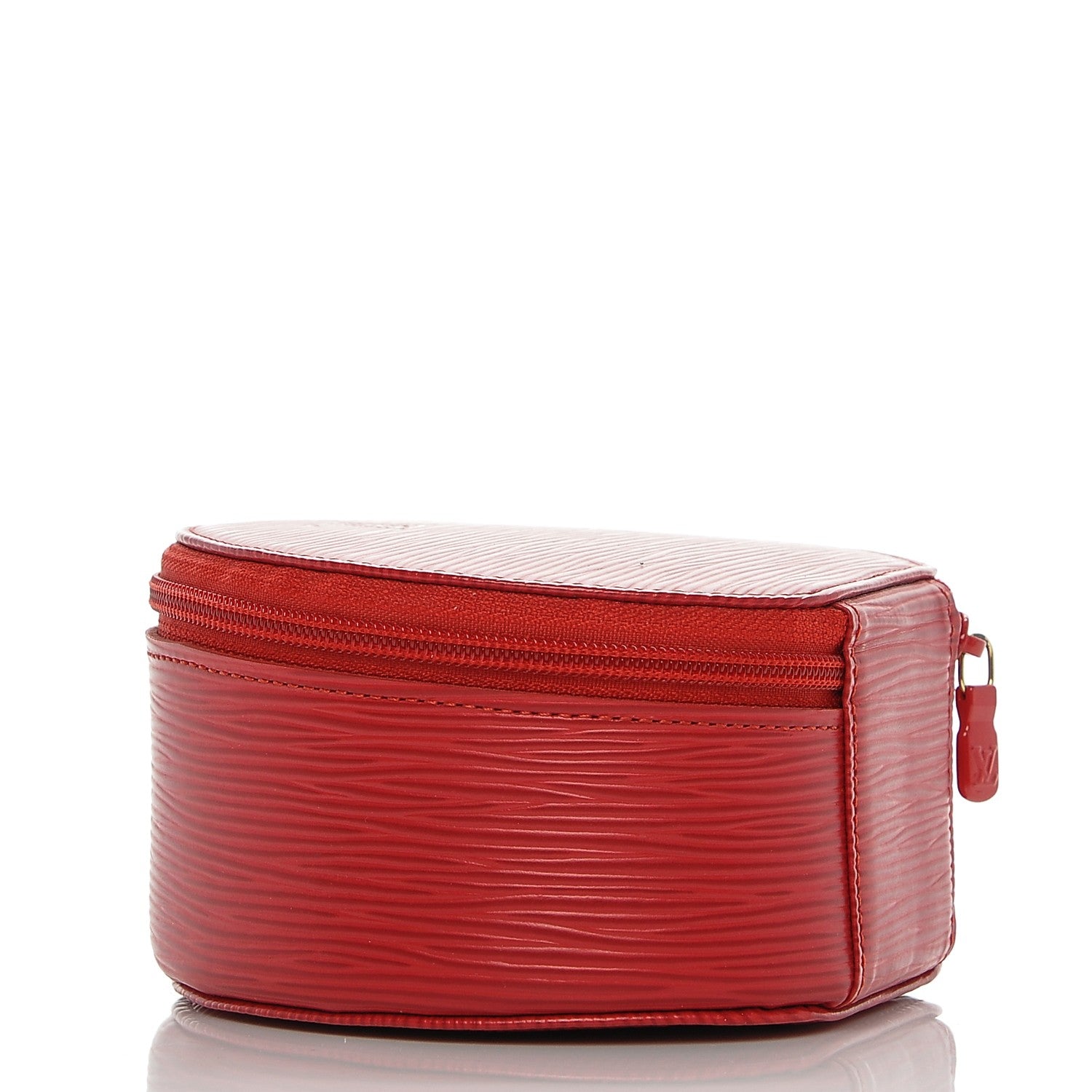 Louis Vuitton Epi Ecrin Bijoux 12cm Jewelry Box Rouge 3 of 7