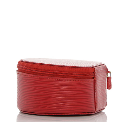 Louis Vuitton Epi Ecrin Bijoux 12cm Jewelry Box Rouge 3 of 7