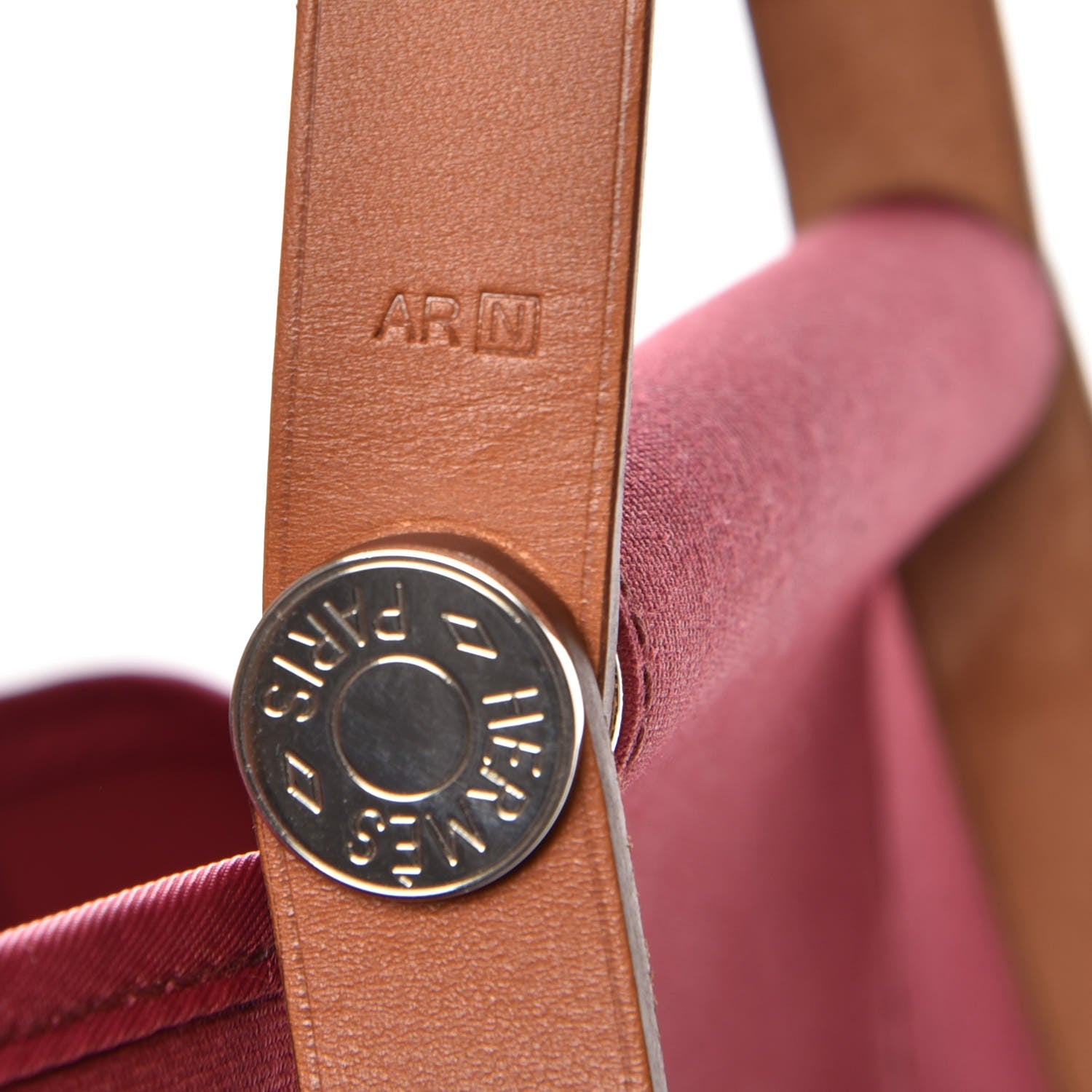 Hermes Toile Cabag 32 PM Rubis 8 of 10