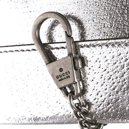 Gucci Metallic Calfskin Super Mini Dionysus Shoulder Bag Silver 7 of 13