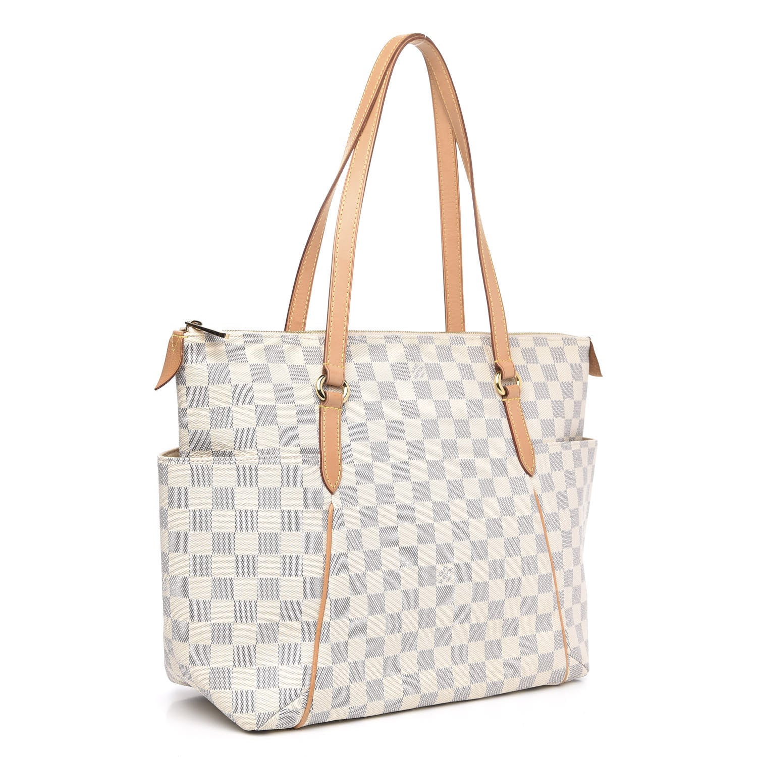 Louis Vuitton Damier Azur Totally MM 3 of 9
