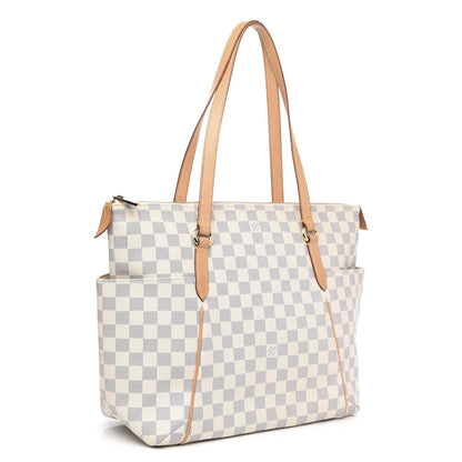 Louis Vuitton Damier Azur Totally MM 3 of 9