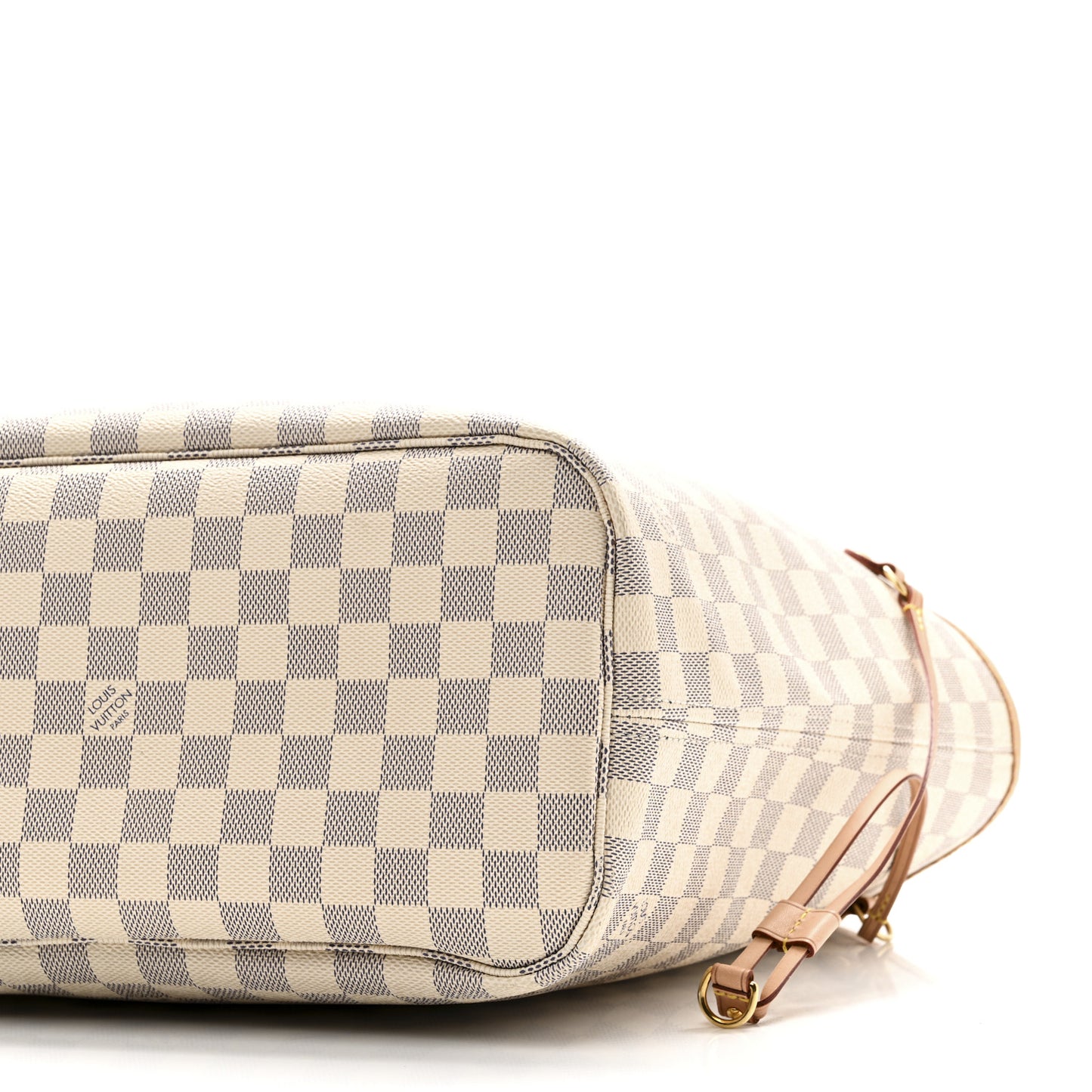 Damier Azur Neo Neverfull MM Rose Ballerine