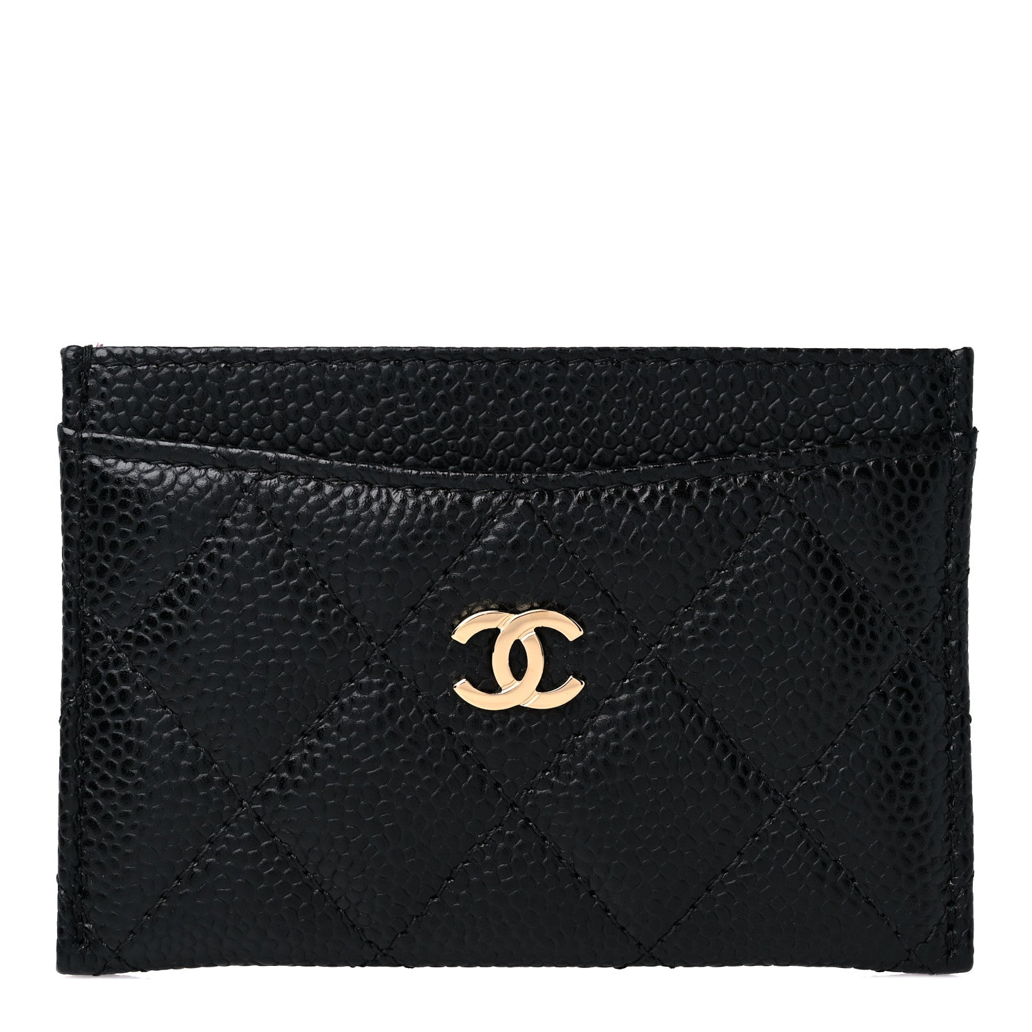 Chanel Caviar Quilted Card Holder Black 1 of 9