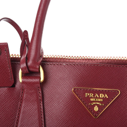 Prada Saffiano Lux Large Promenade Tote Cherry 9 of 13