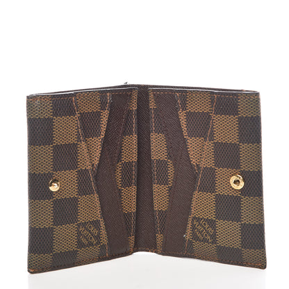Louis Vuitton Damier Ebene Compact Origami Wallet 5 of 10