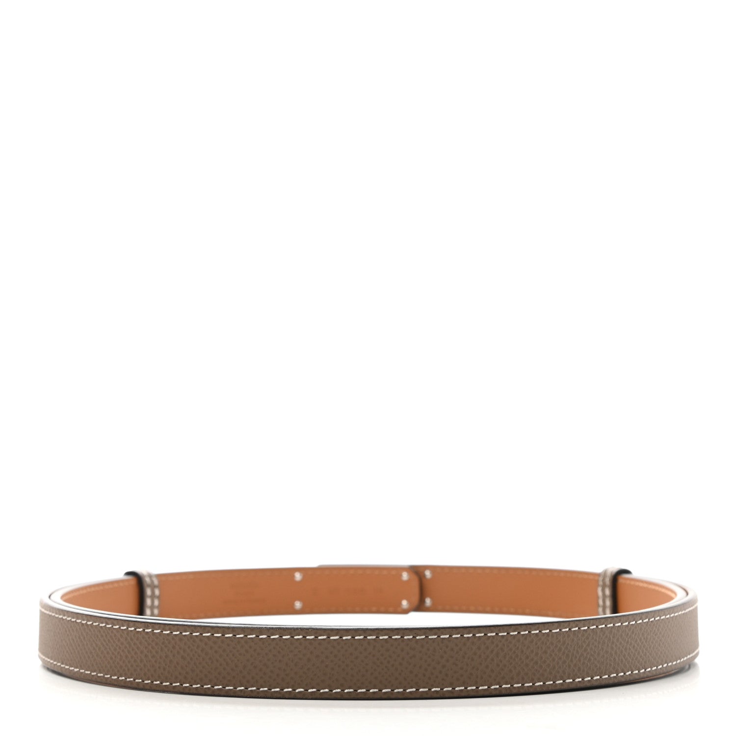 Hermes Epsom Kelly Belt Etoupe 2 of 3