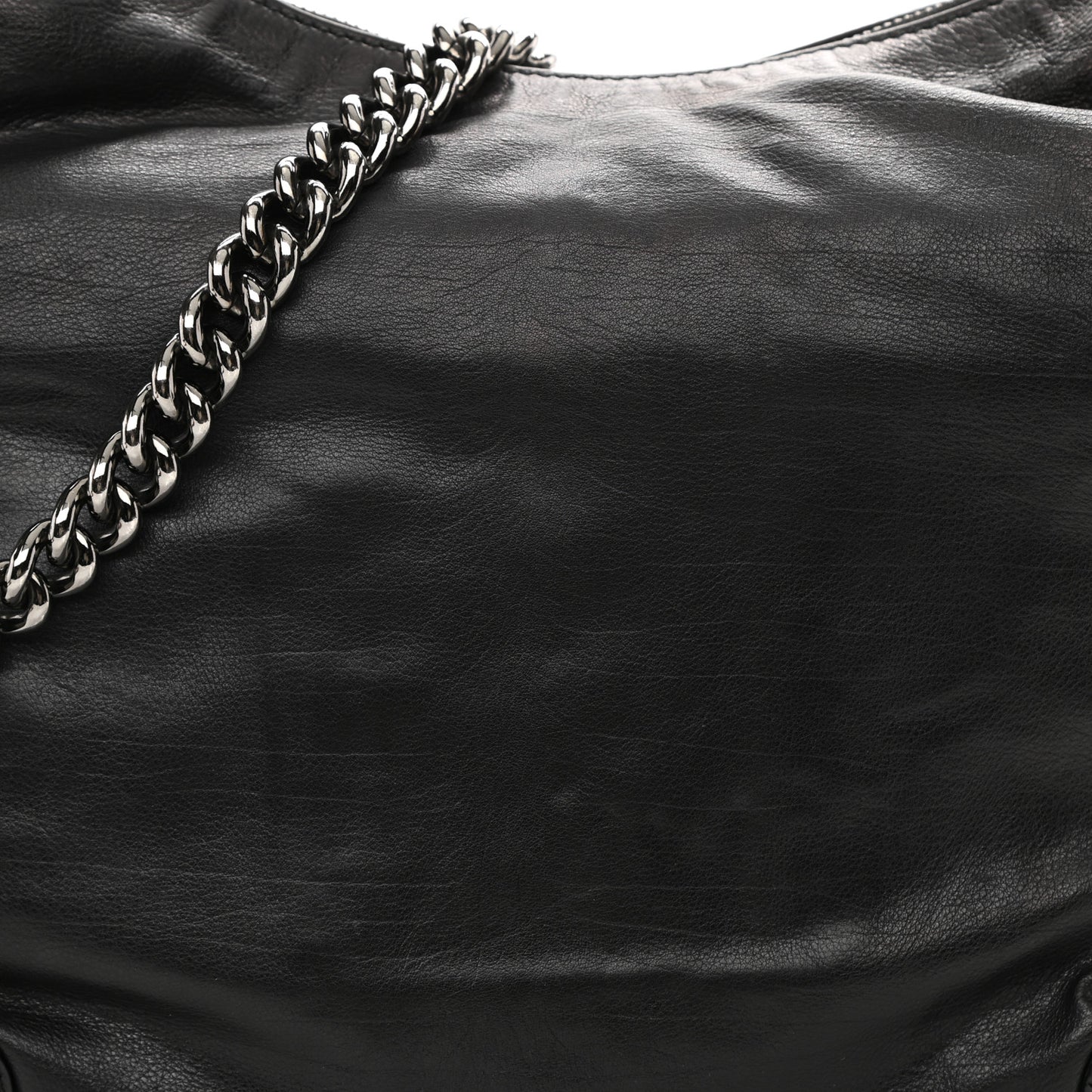 Calfskin Galaxy Hobo Black