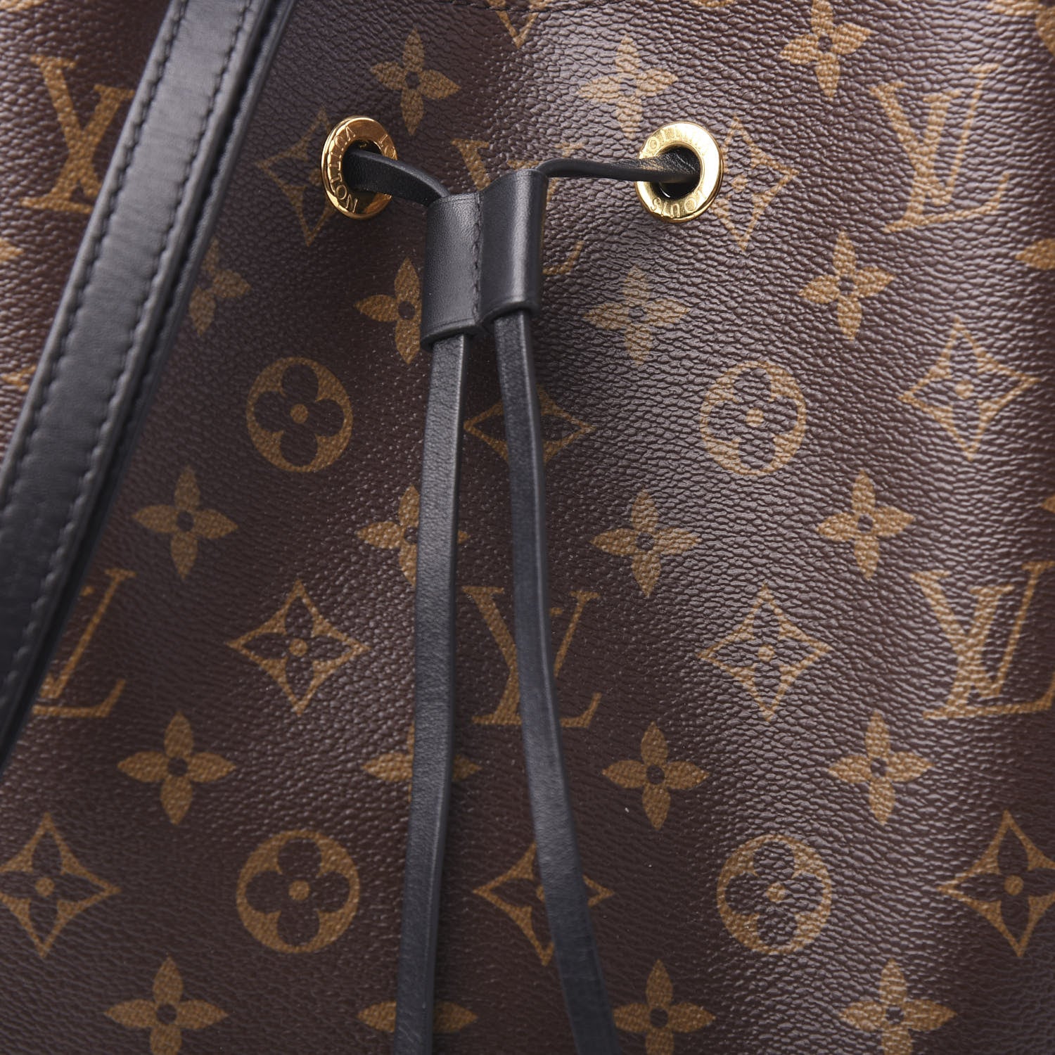 Louis Vuitton Monogram Neonoe MM Black 9 of 9