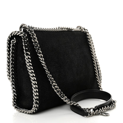 Stella McCartney Shaggy Deer Falabella Messenger Black 3 of 10