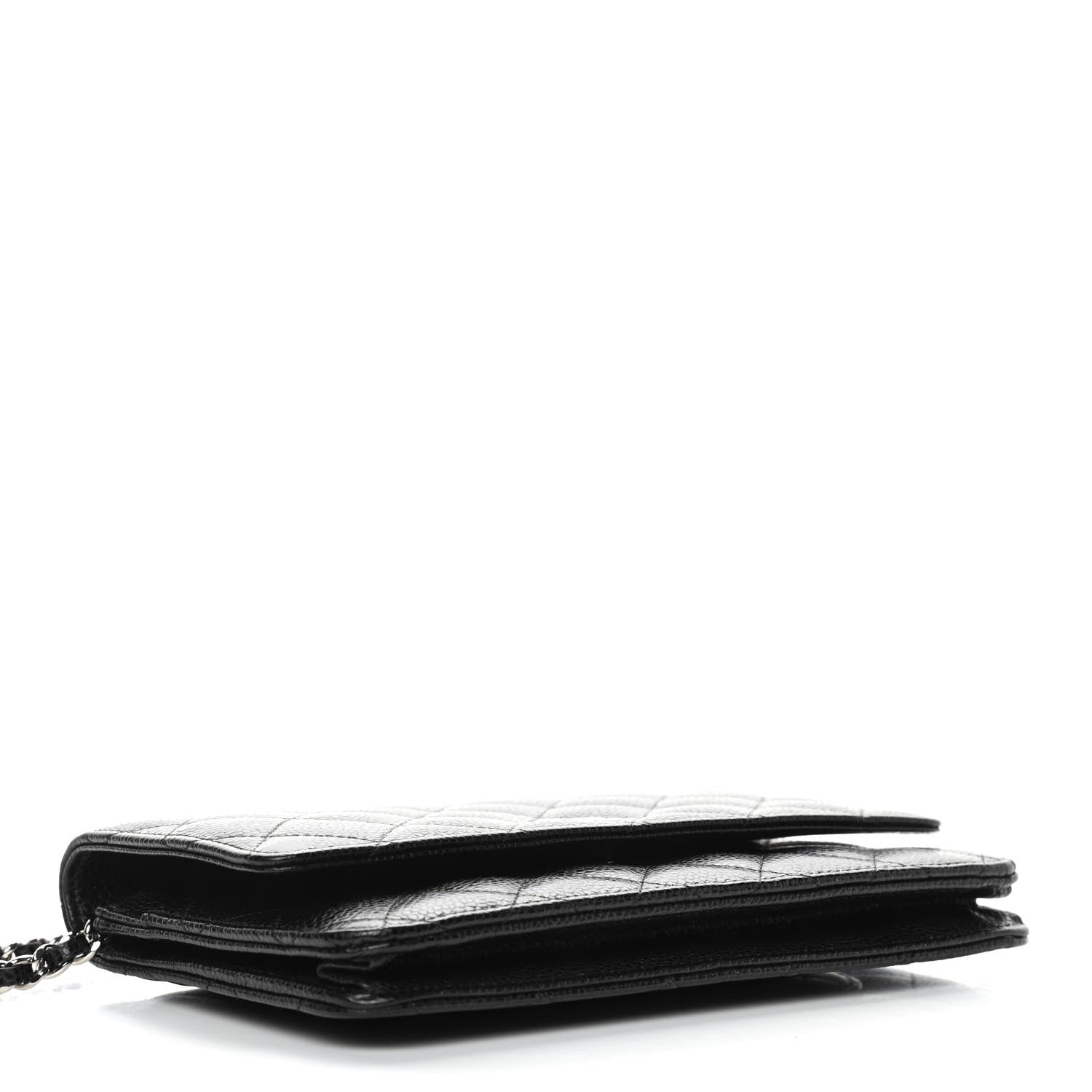Chanel Caviar Quilted Wallet On Chain WOC Black 3 of 4