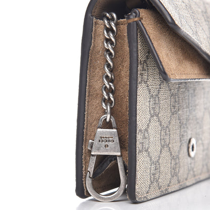 Gucci GG Supreme Monogram Super Mini Dionysus Shoulder Bag Taupe 7 of 8