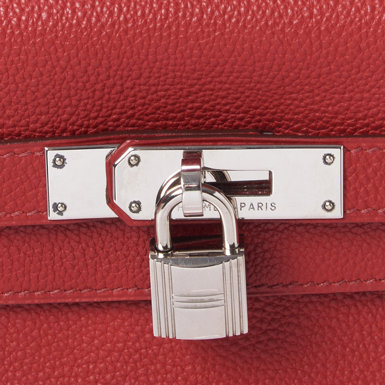 Hermes Togo Kelly Retourne 32 Rouge Casaque 20 of 32