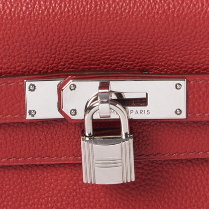 Hermes Togo Kelly Retourne 32 Rouge Casaque 20 of 32