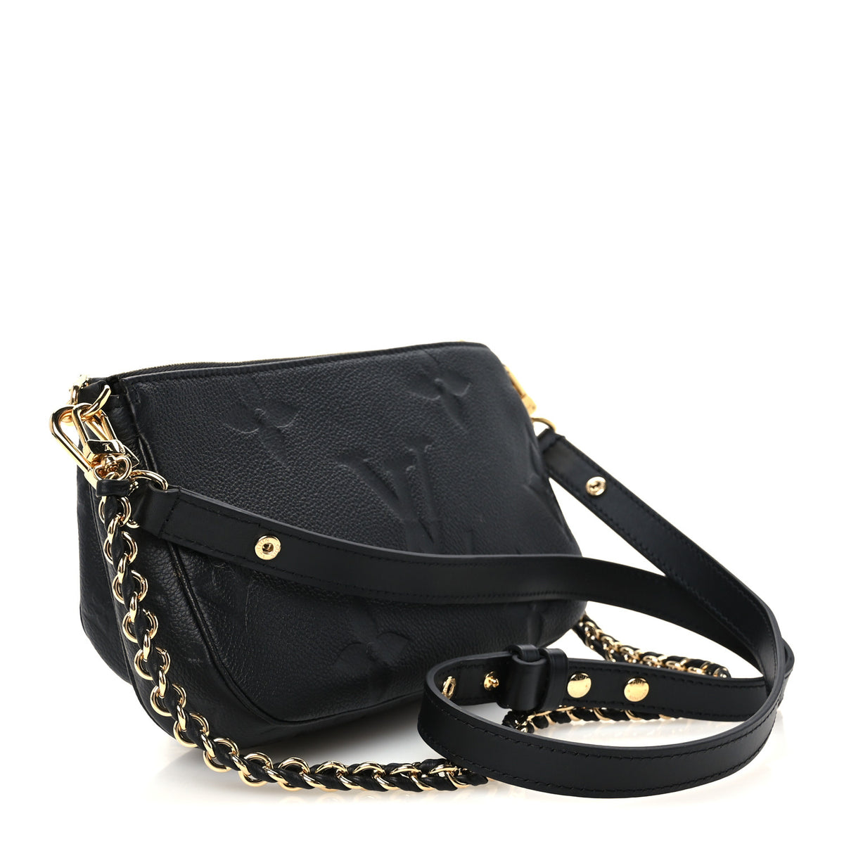Louis Vuitton Empreinte Monogram Giant Multi Pochette Accessories Black 3 of 9
