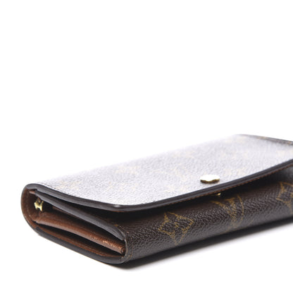 Louis Vuitton Monogram Porte-Monnaie Tresor Wallet 5 of 9