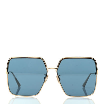 Christian Dior Metal EverDior Square Sunglasses Gold 2 of 7