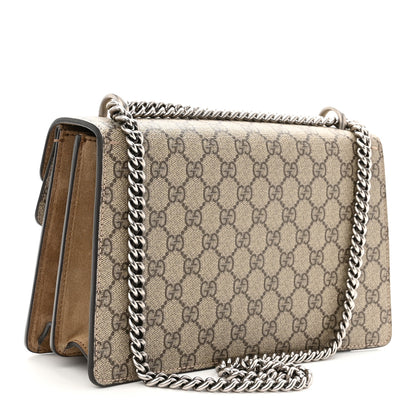 Gucci GG Supreme Monogram Small Dionysus Shoulder Bag Taupe 3 of 11